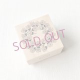 オリジナルスタンプ(はんこ):マム蕾リース柄