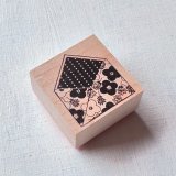 オリジナルスタンプ(はんこ):手紙柄　Lサイズ白