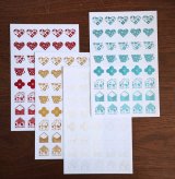 【オンライン限定】箔押し加工トレーシングシール　4色セット