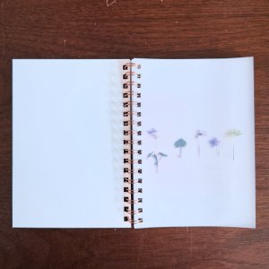 画像2: オリジナルminiノート　すみれ